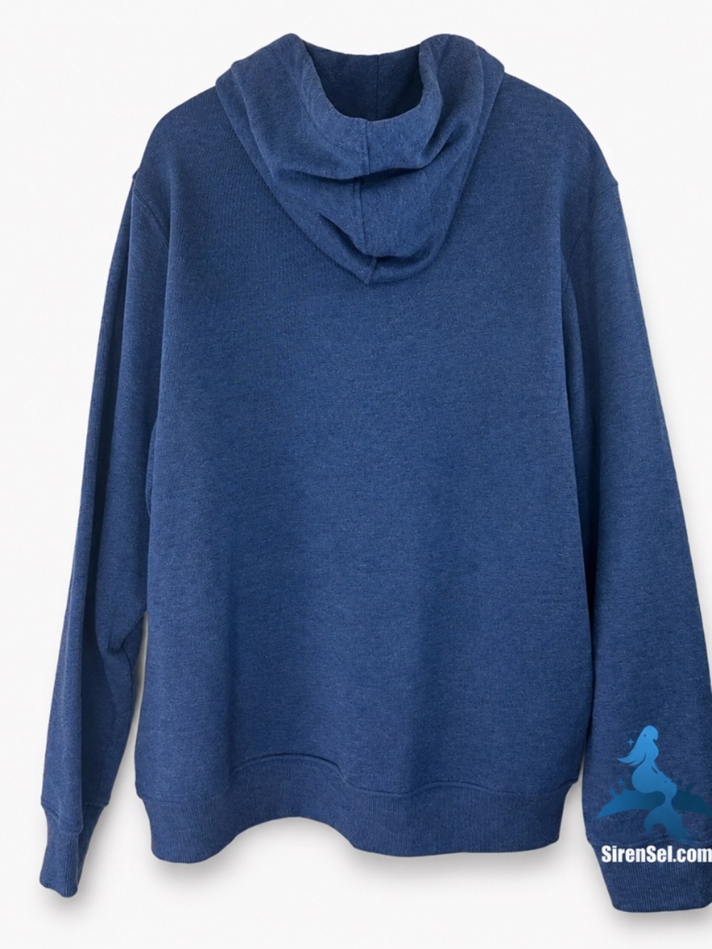 1236 U.S. Polo Assn. Full-Zip Hoodie – Size L – Heather Blue - Picture 8 of 15